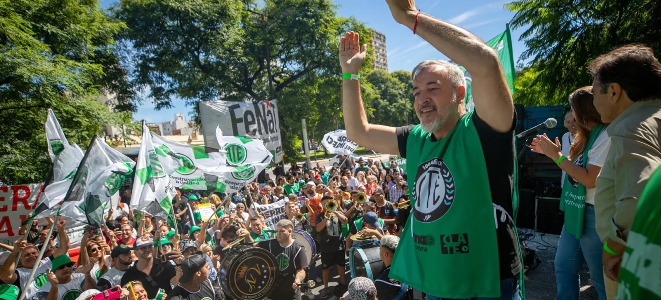 ATE convocó a acelerar las protestas hasta que el sádico de Caputo se vaya del Gobierno