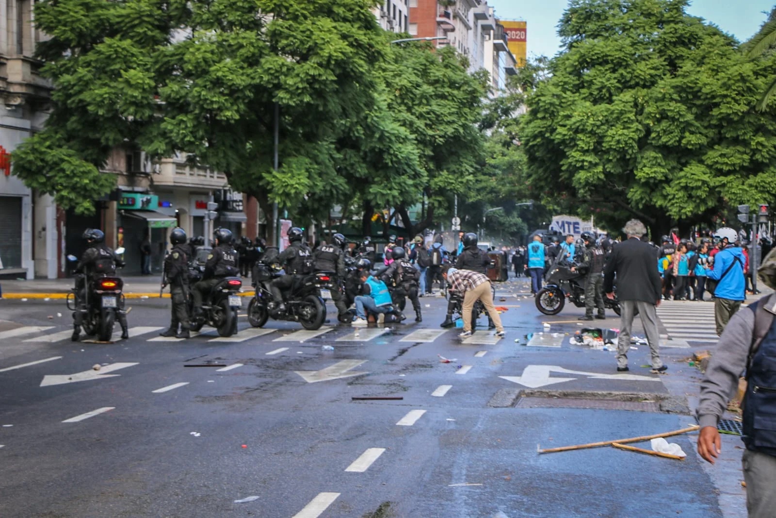 Una persona perdió la visión de un ojo durante la represión a movimientos sociales