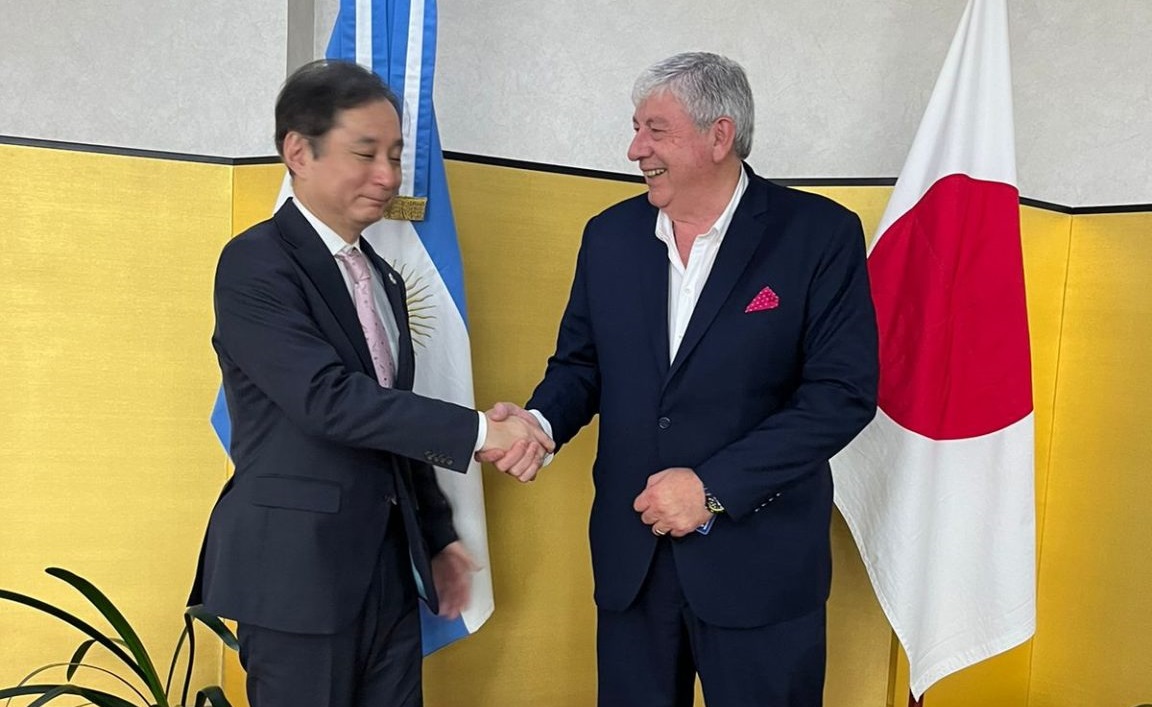 El embajador de Japón recibió al intendente de Bariloche