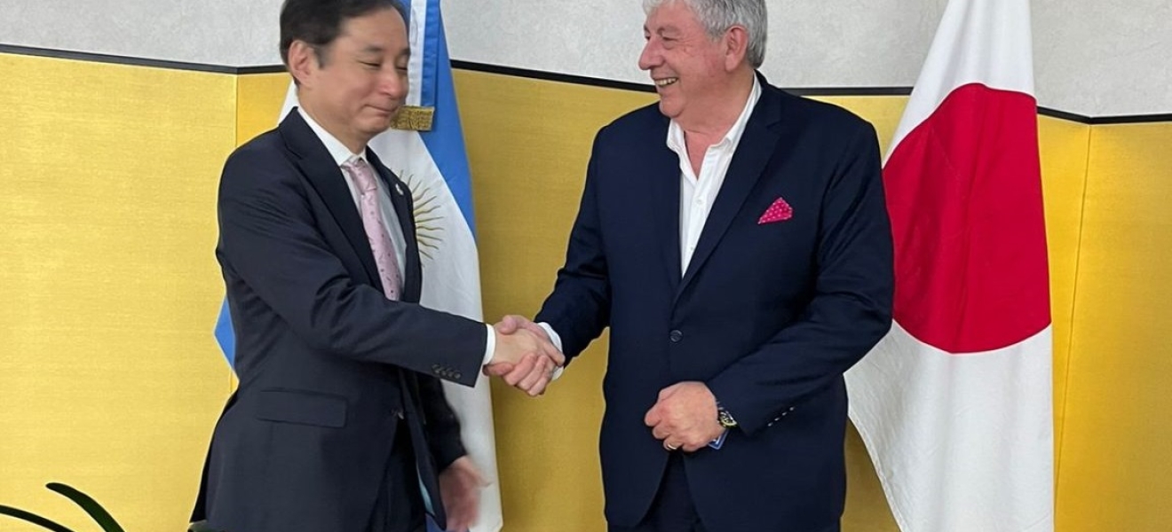 El embajador de Japón recibió al intendente de Bariloche