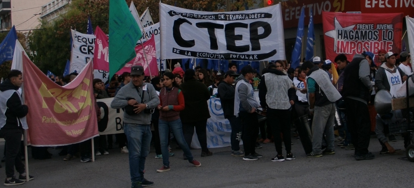 Comedores desbordados sin ayuda de los gobiernos en Río Negro