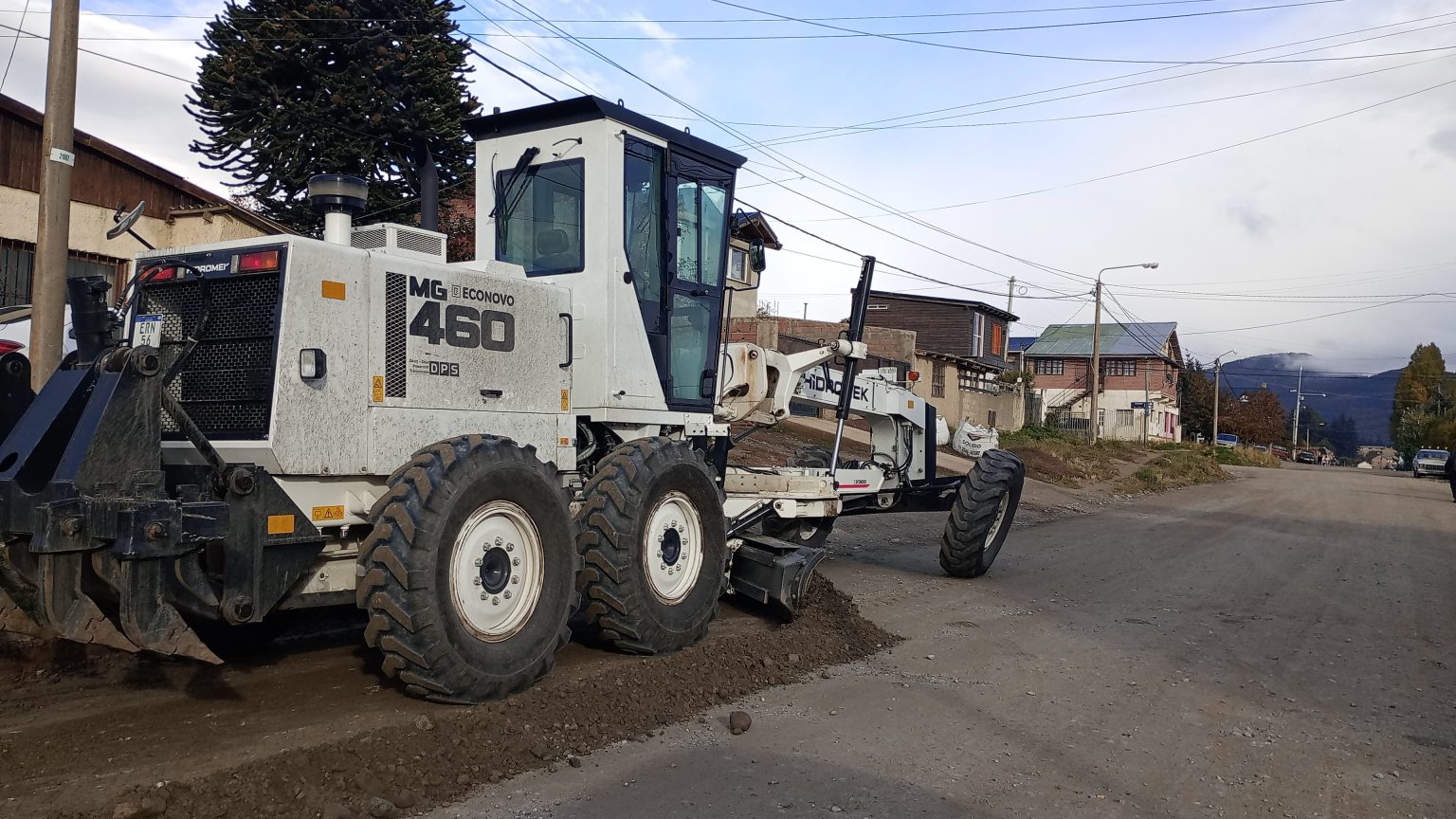 Trabajos de calle de la Delegación Centro Bariloche