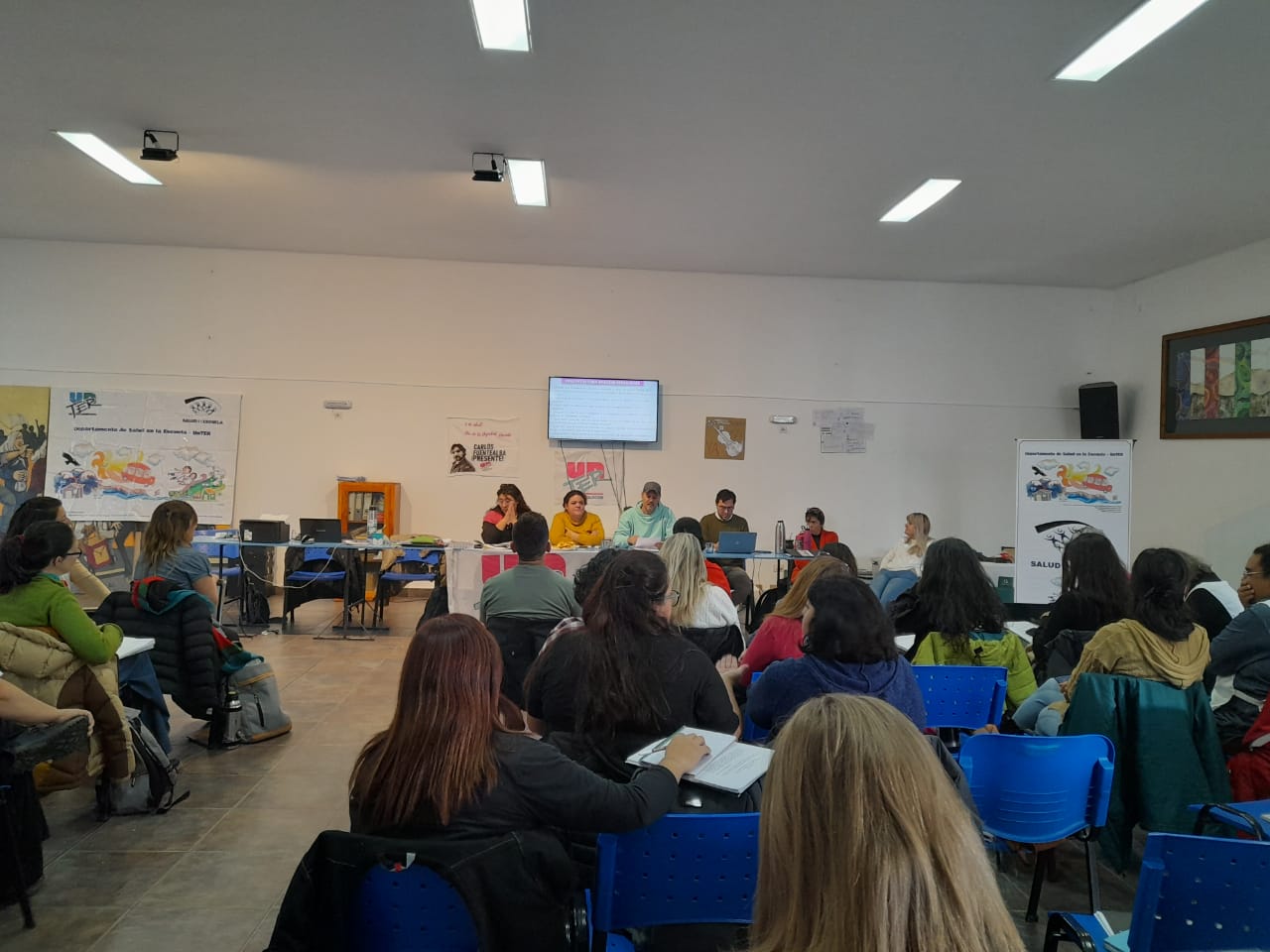 Jornada de formación Salud en la Escuela para delegadxs en Bariloche