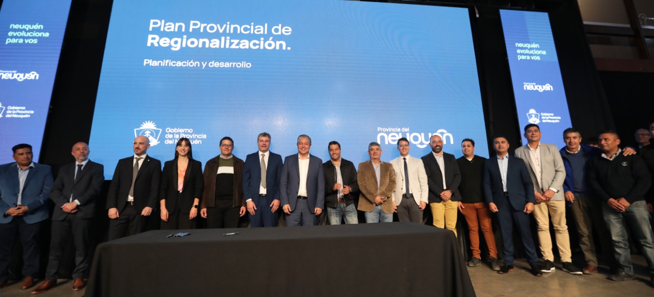 Neuquén: Se realizará la 1era reunión del Plan Provincial de Regionalización