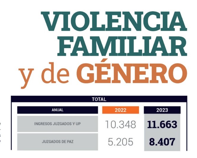 Río Negro: Más de la mitad de las causas en el fuero de Familia son casos de violencia