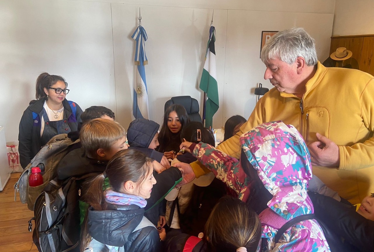 Alumnos del Instituto Patagónico visitaron el Paseo del Reloj Bariloche