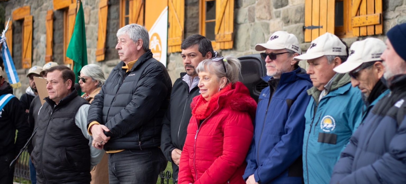 Bariloche rindió homenaje a los héroes del Crucero General Belgrano