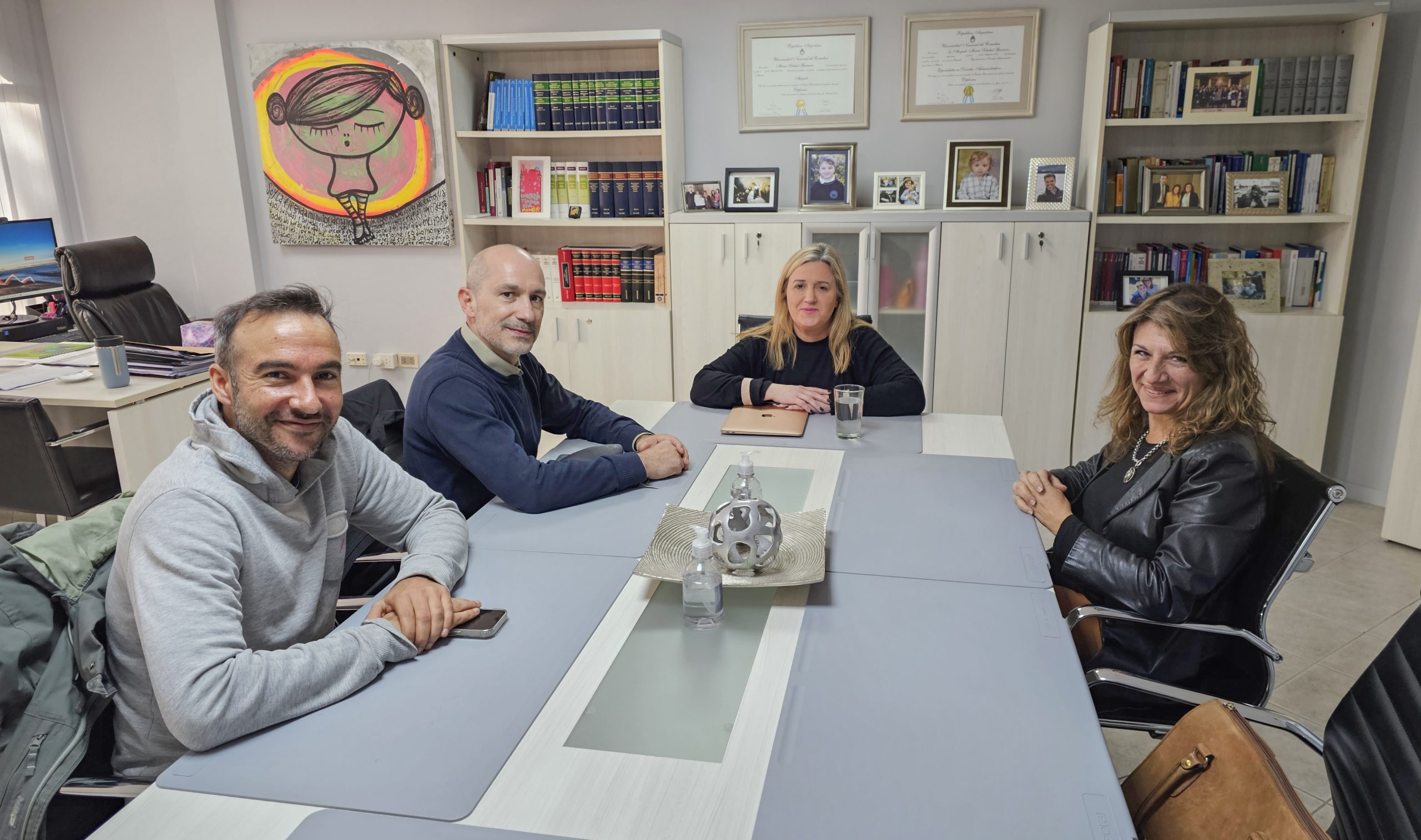 Reunión para la implementación de la Ley Yolanda en el Poder Judicial de Neuquén