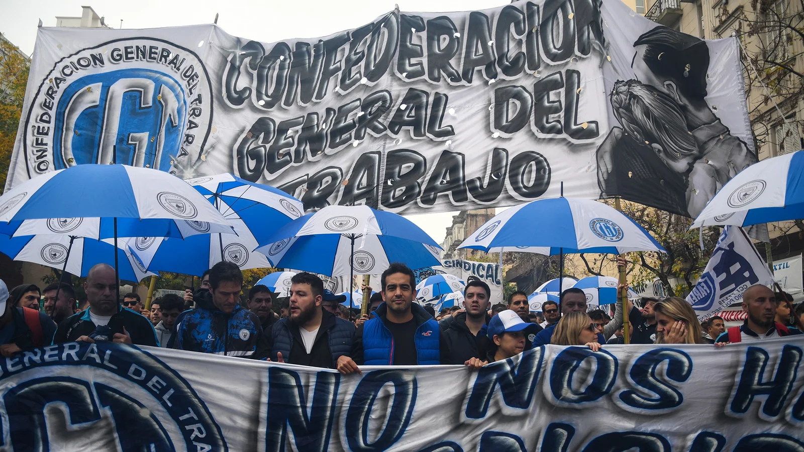 Segundo paro de la CGT contra el gobierno de Javier Milei