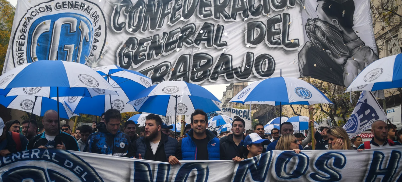 Segundo paro de la CGT contra el gobierno de Javier Milei