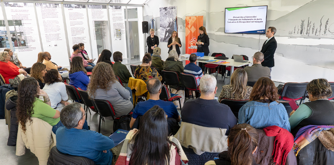 Neuquén: Encuentro de profesionales de las Juntas Evaluadoras de Discapacidad