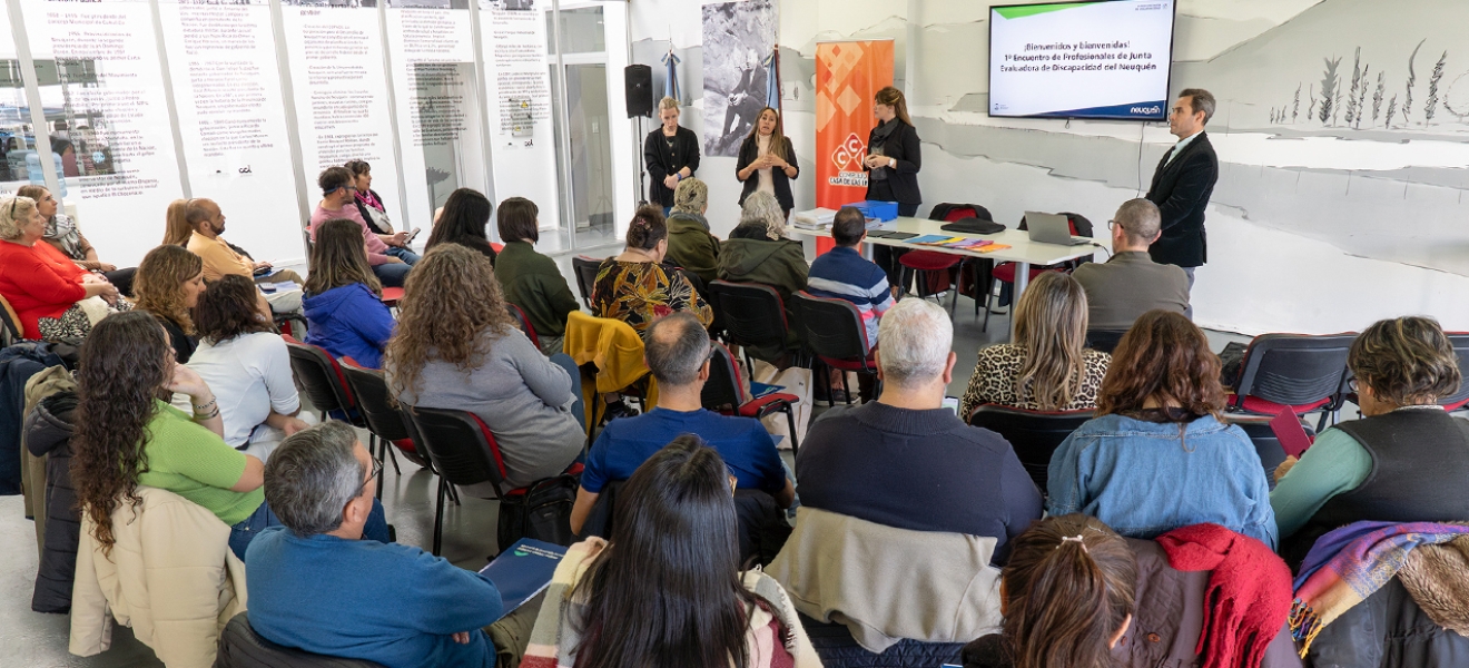 Neuquén: Encuentro de profesionales de las Juntas Evaluadoras de Discapacidad