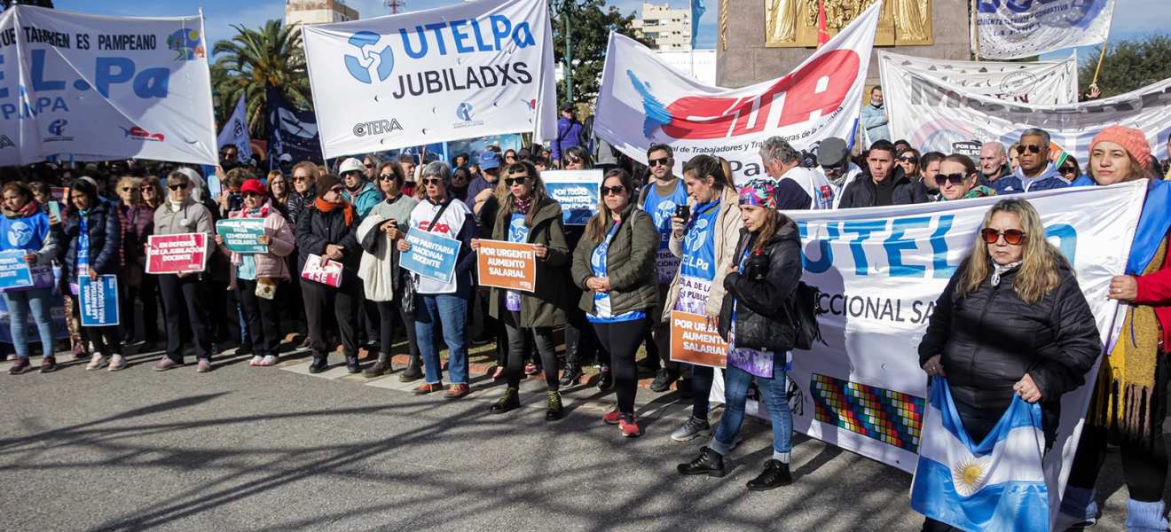 La huelga en las provincias: la mayoría paralizadas y hubo marchas contra la ley Bases