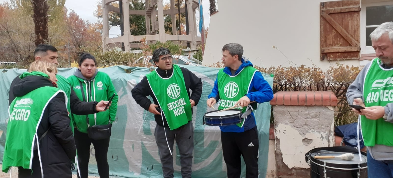 Las protestas de ATE se multiplican en otras sedes de Aguas Rionegrinas 