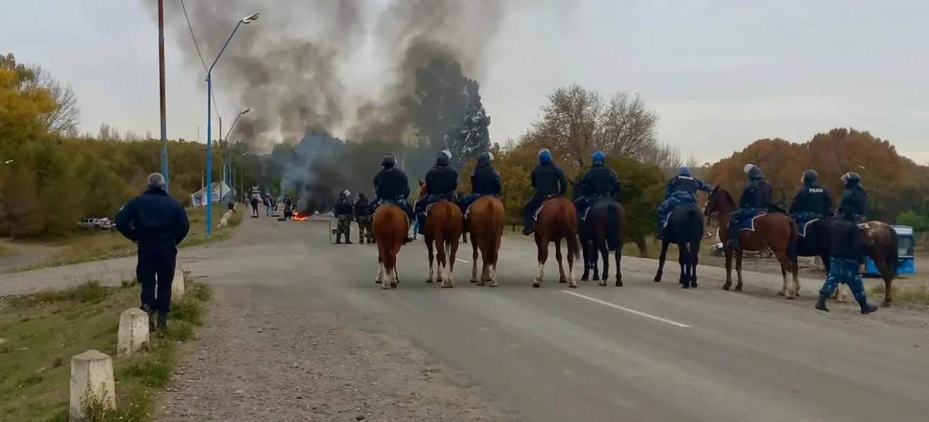 El Gobierno de Río Negro rechazó el piquete en la Ruta 6