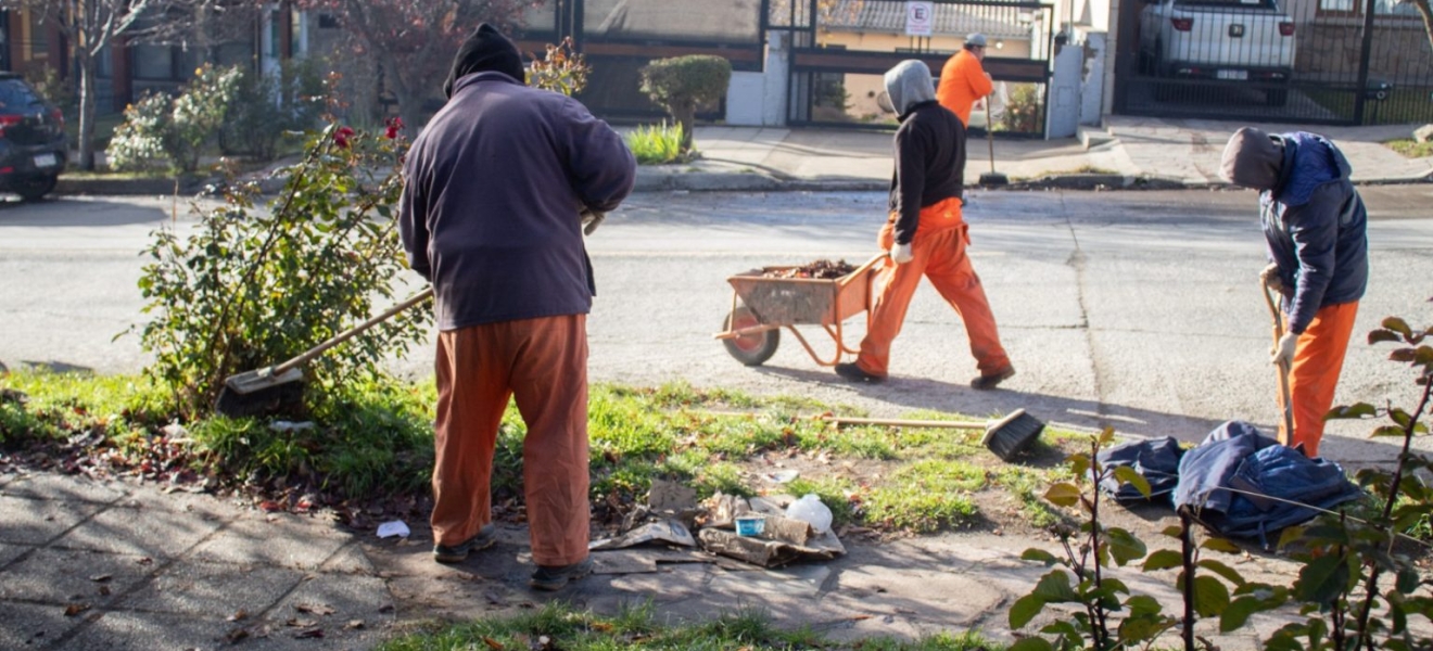 El Municipio sigue limpiando y embelleciendo Bariloche