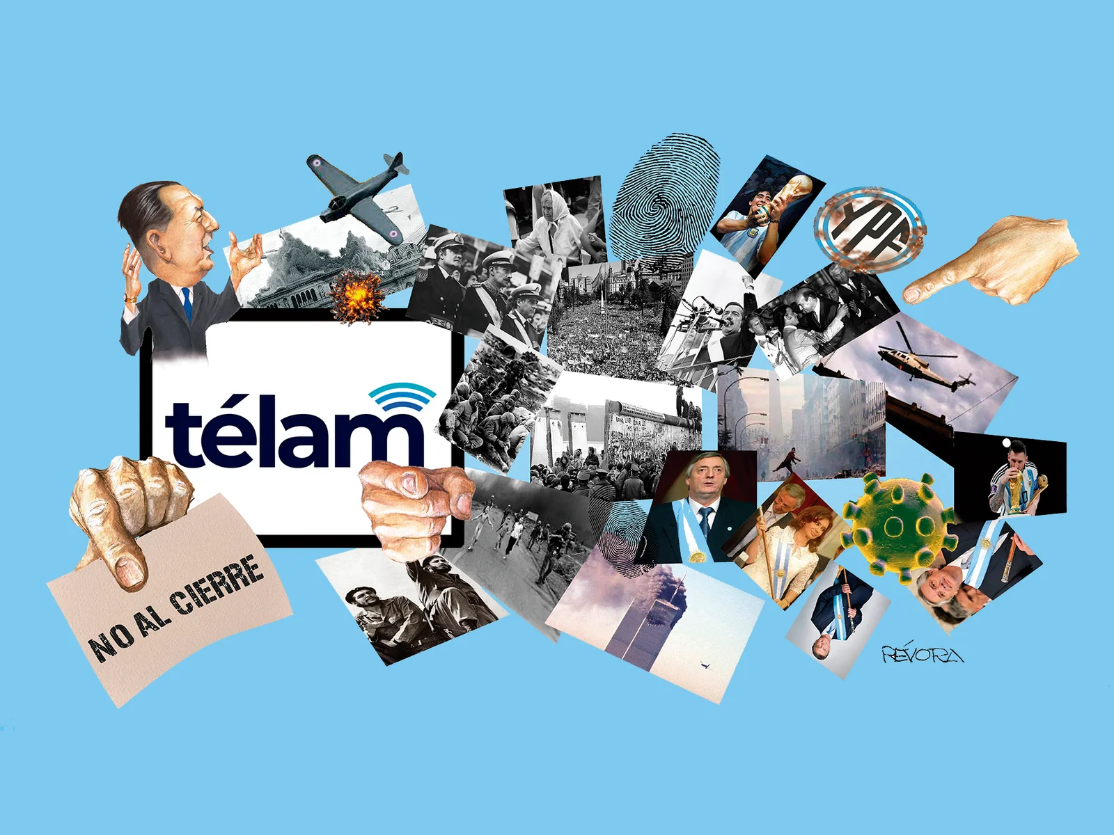 Télam, presente e historia de la agencia de bandera de Argentina