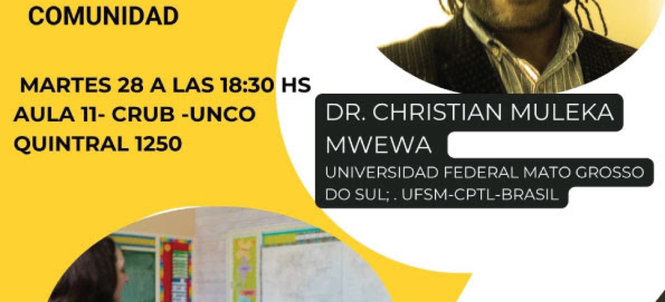 Conferencia abierta en Bariloche: Tensiones raciales y educación infantil