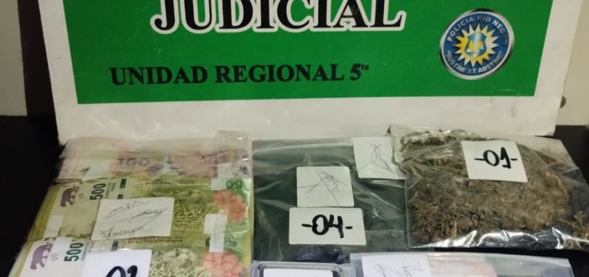 Cipolletti: allanaron un domicilio en el que encontraron drogas