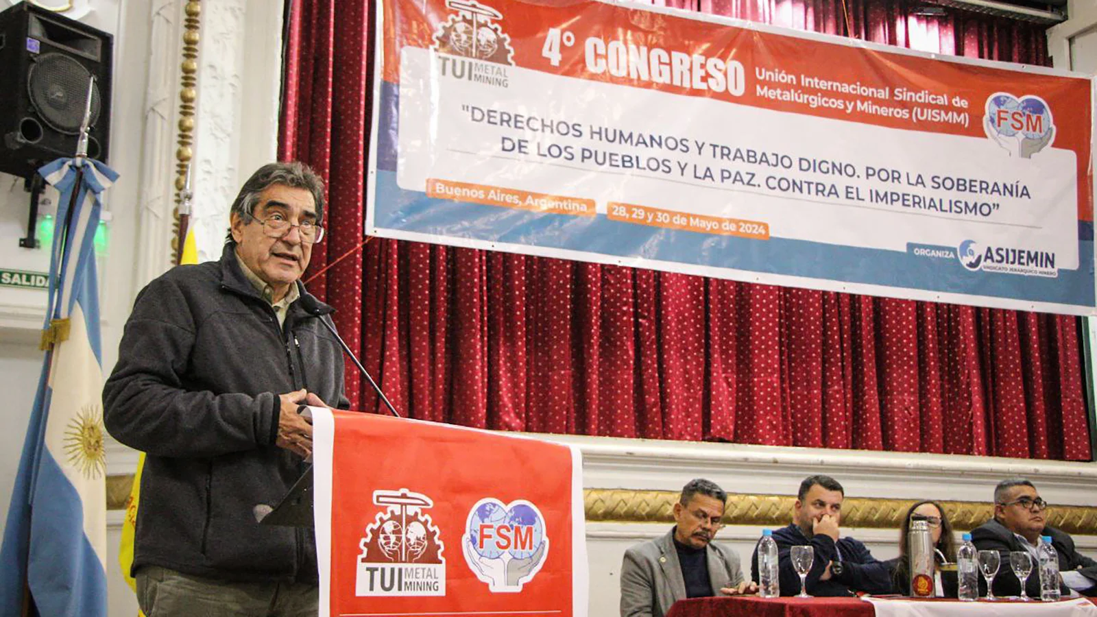 Congreso mundial: CTA Autónoma reivindicó la unidad de los trabajadores y la lucha por la soberanía