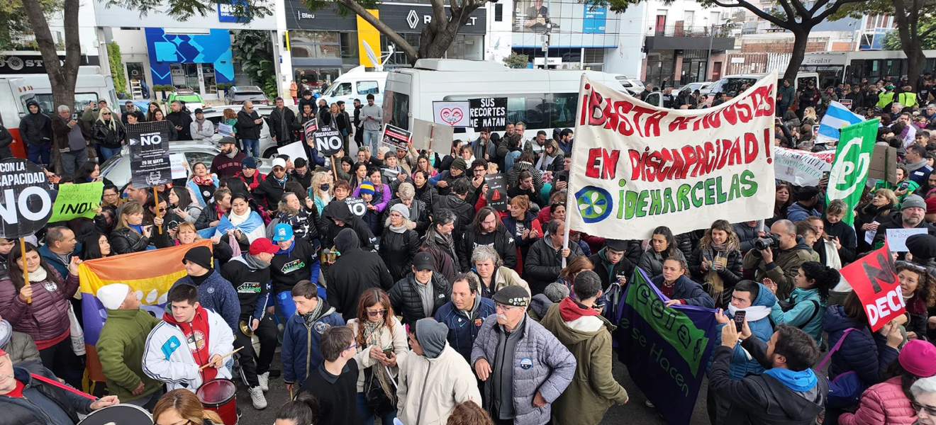 Reclamaron en todo el país contra la desregulación de las prestaciones por discapacidad