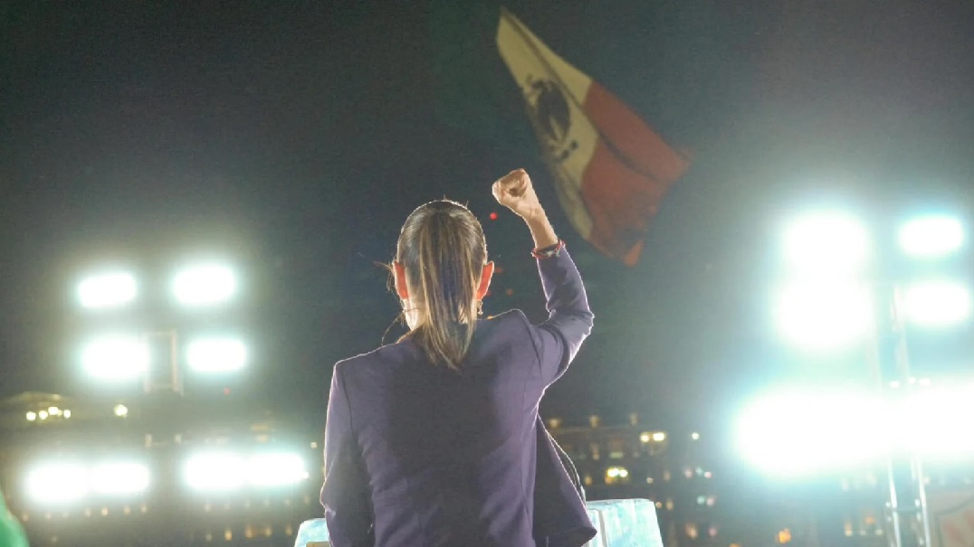 Celebran el triunfo de Claudia Sheinbaum, la primera presidenta de México
