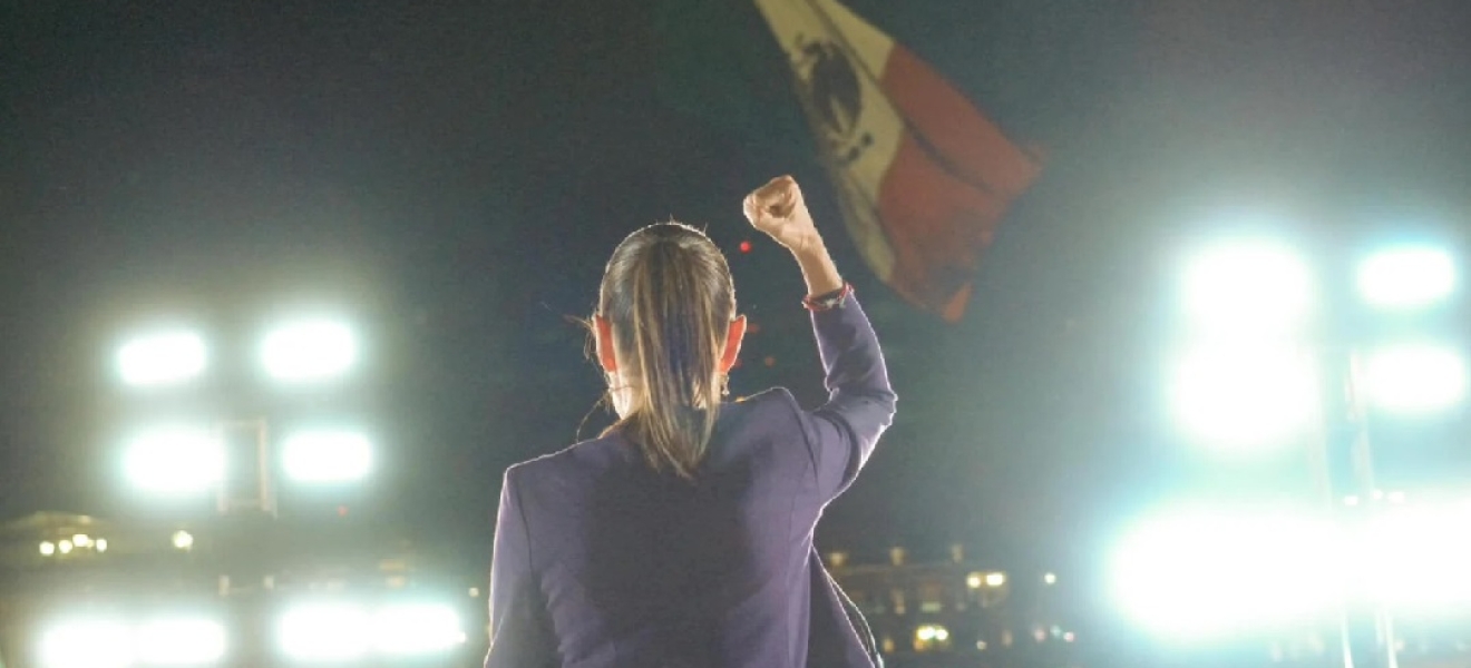 Celebran el triunfo de Claudia Sheinbaum, la primera presidenta de México