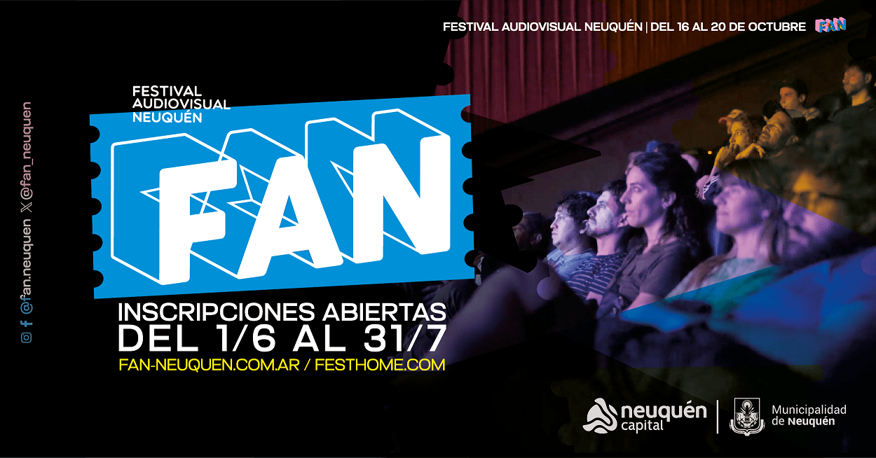 En octubre llega la 3era edición del Festival Audiovisual Neuquén
