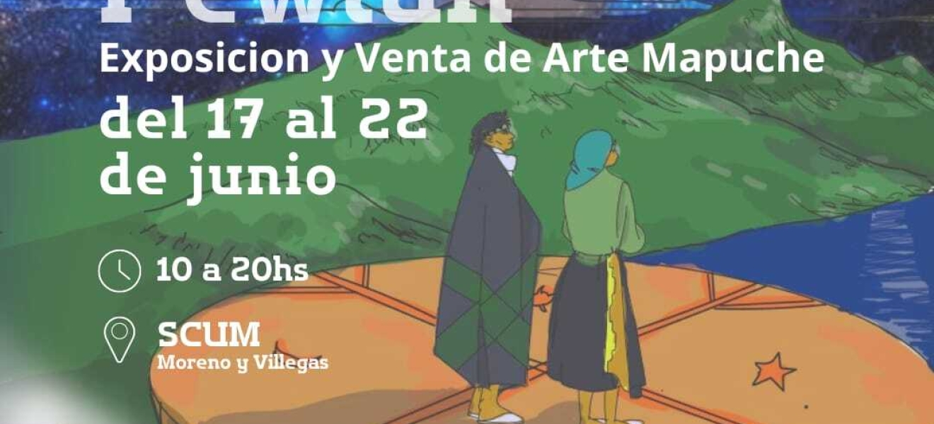 Wiñoy Tripantü: Feria Pewtun, venta y exposición de arte Mapuche en Bariloche