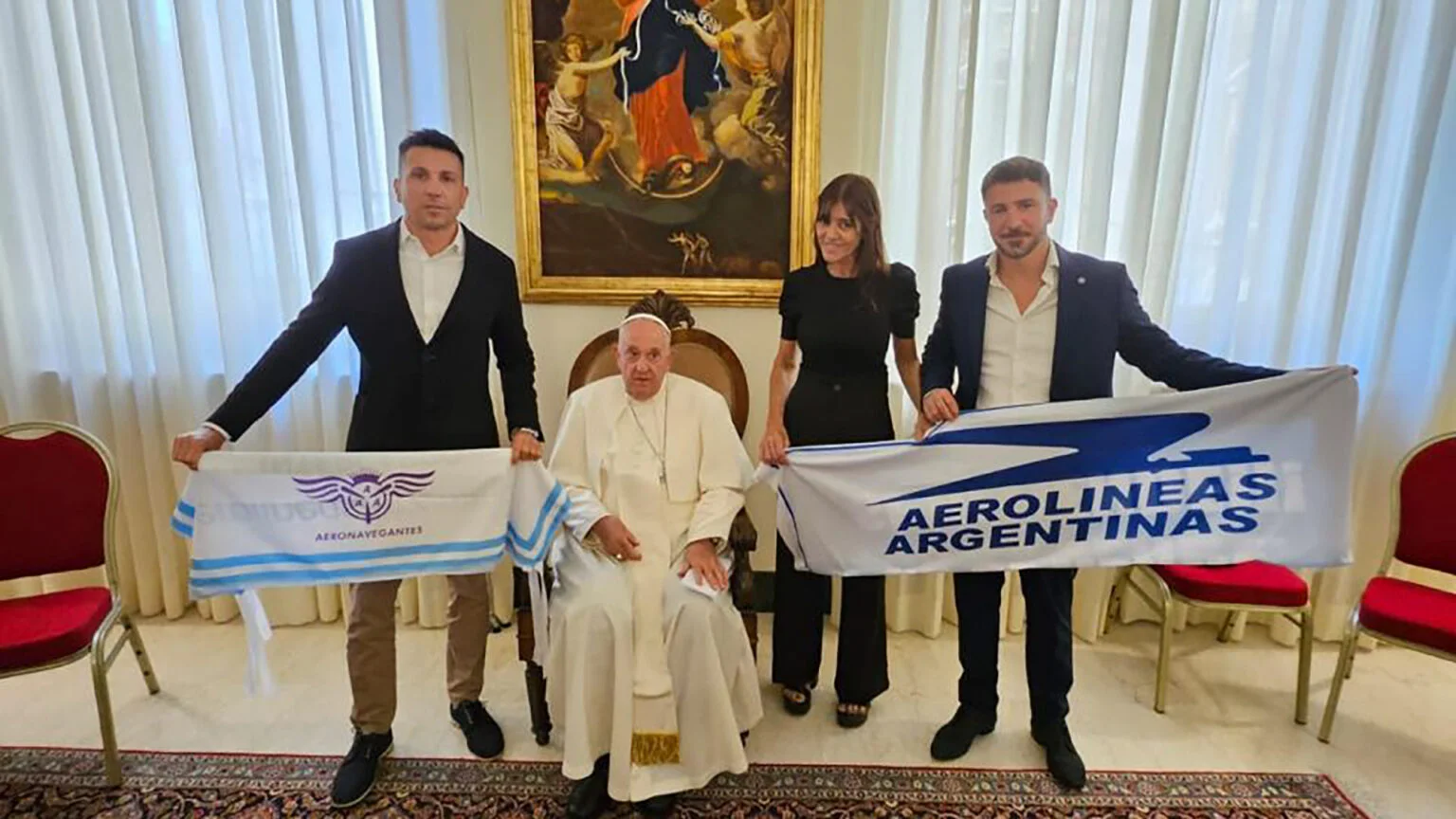 El Papa analizó la realidad argentina y la pobreza con una delegación sindical