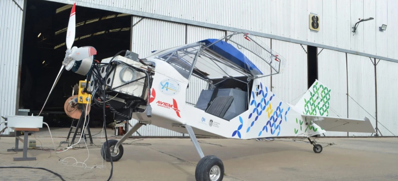 El primer avión eléctrico de Argentina se prepara para tocar el cielo