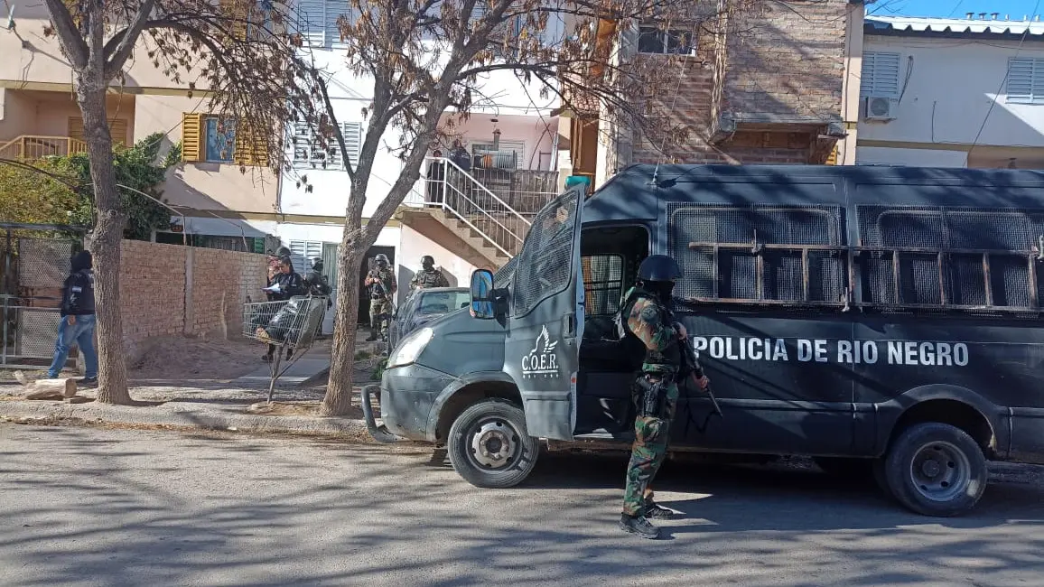 La Policía de Río Negro desarticuló una peligrosa banda criminal