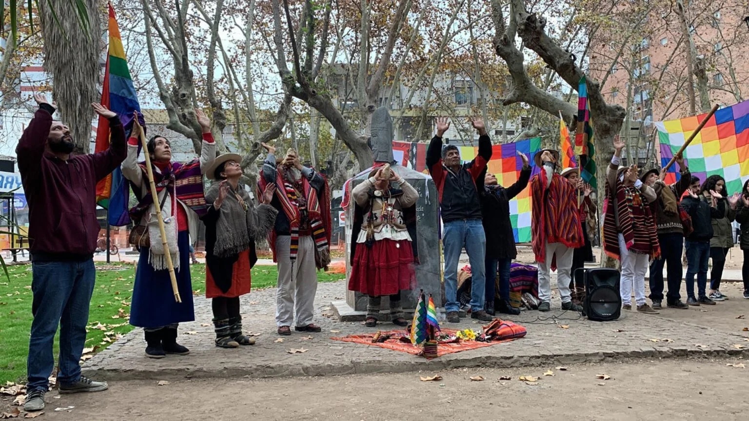 Pueblos originarios celebran el comienzo del Nuevo Año