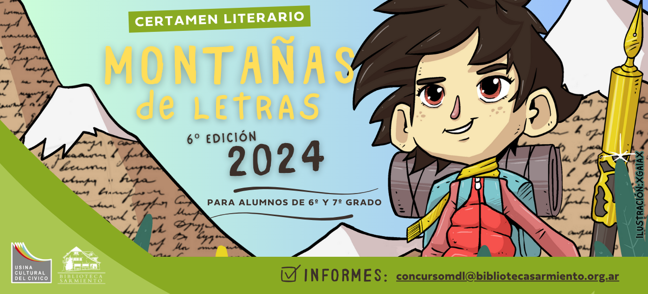La Biblioteca Sarmiento Bariloche convoca a las infancias a un nuevo concurso literario