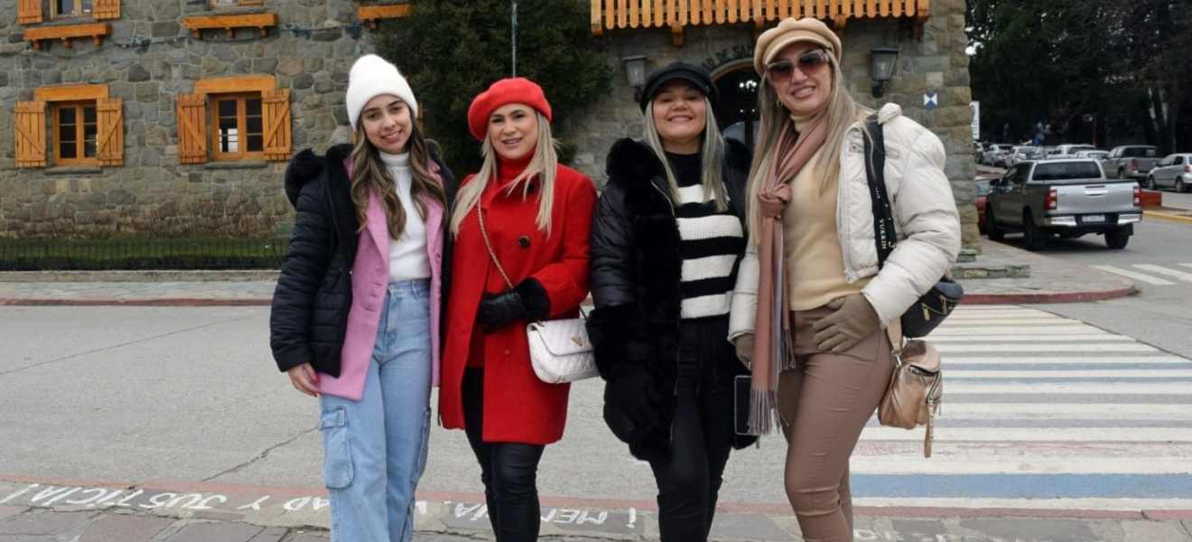 Bariloche recibió turistas de todas partes durante este fin de semana