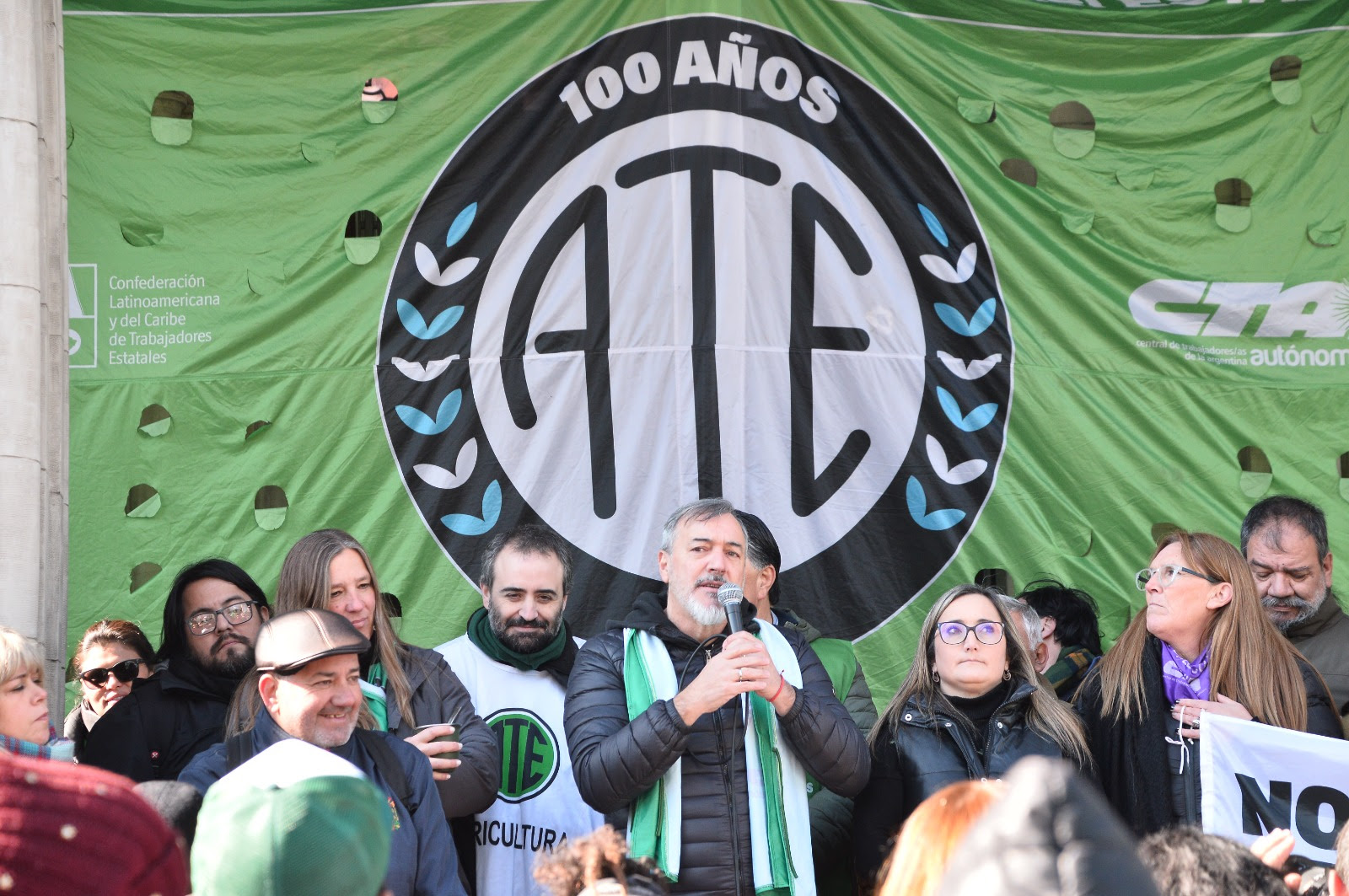 ATE protestó en Agricultura Familiar y despidieron al funcionario responsable del área