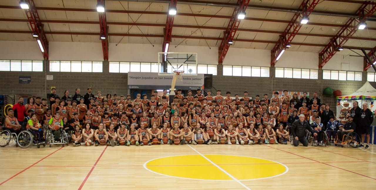 Bariloche: Finalizó con gran éxito el Campus Invernal de Basquet 2024