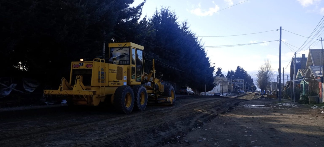 Repaso de calles en diferentes zonas de Bariloche