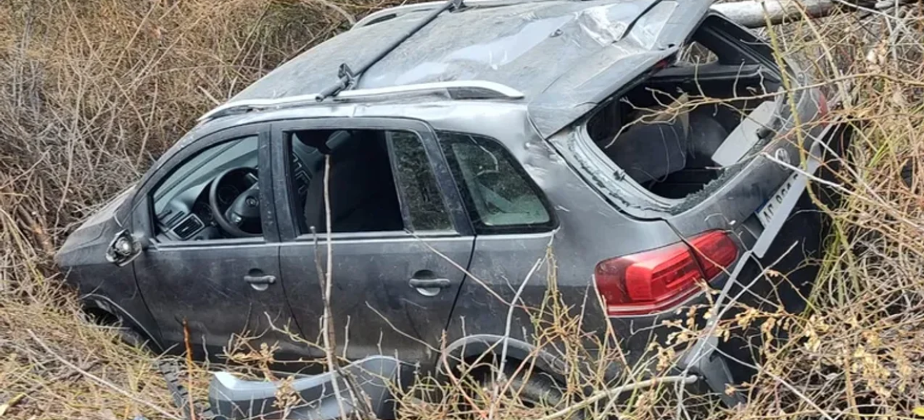 Dirigentes de Uthgra Bariloche sufrieron un accidente camino a Junín de los Andes