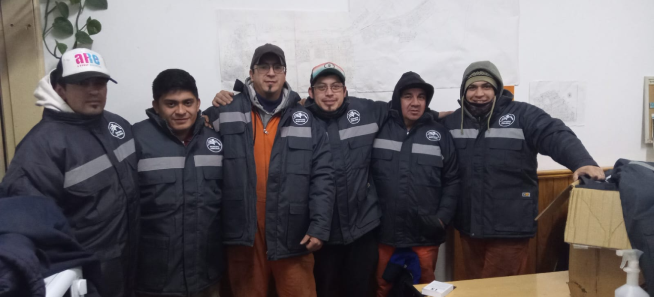 Bariloche: nueva indumentaria a trabajadores municipales