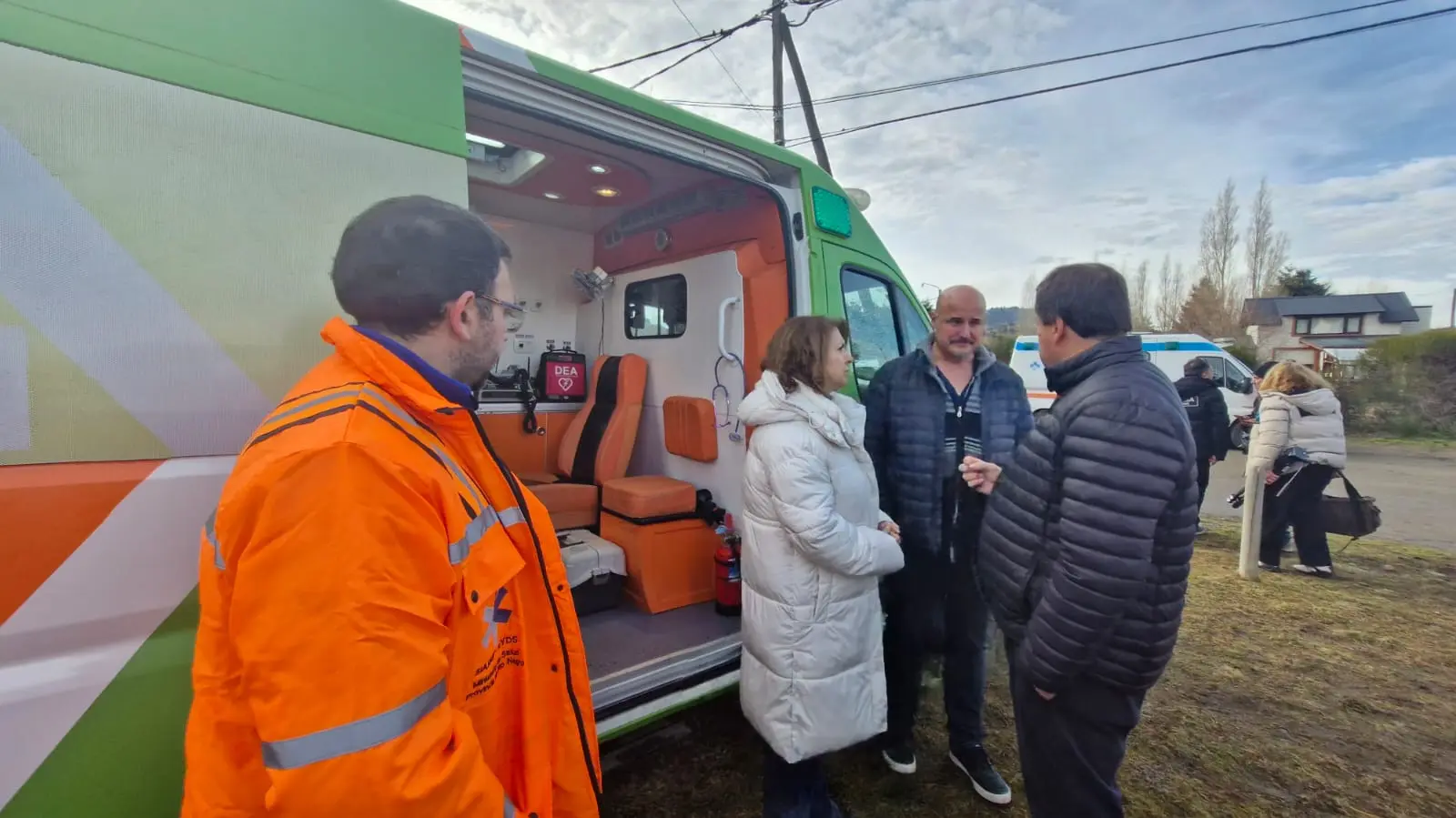 El SIARME permitirá brindar mayor respuesta de emergencia en Dina Huapi