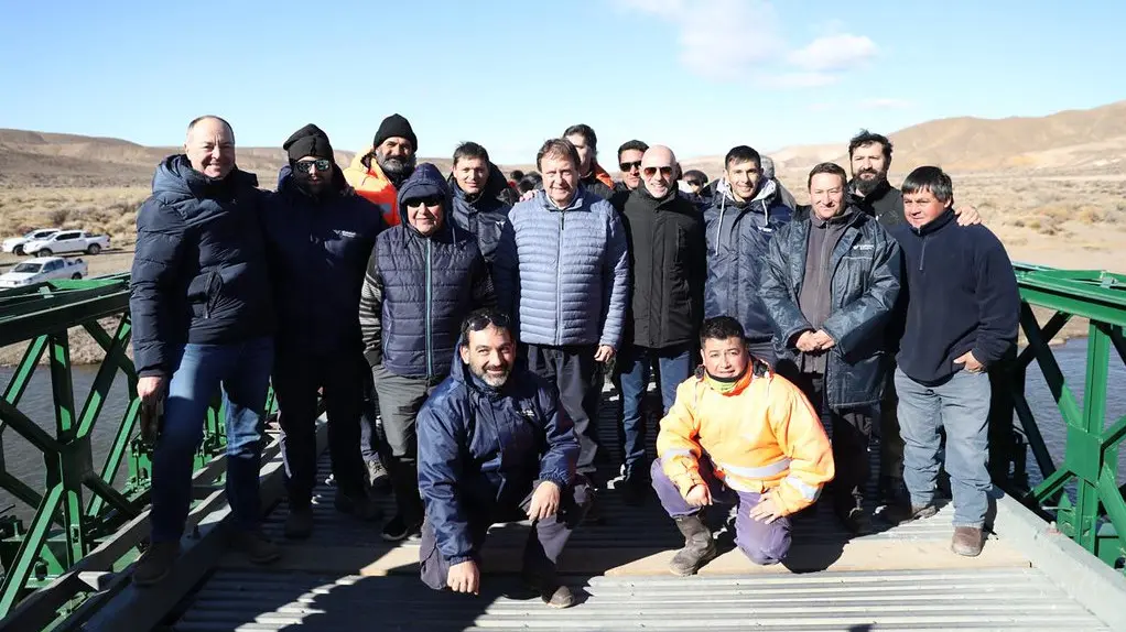 El gobierno de Río Negro inauguró el puente de Río Chico