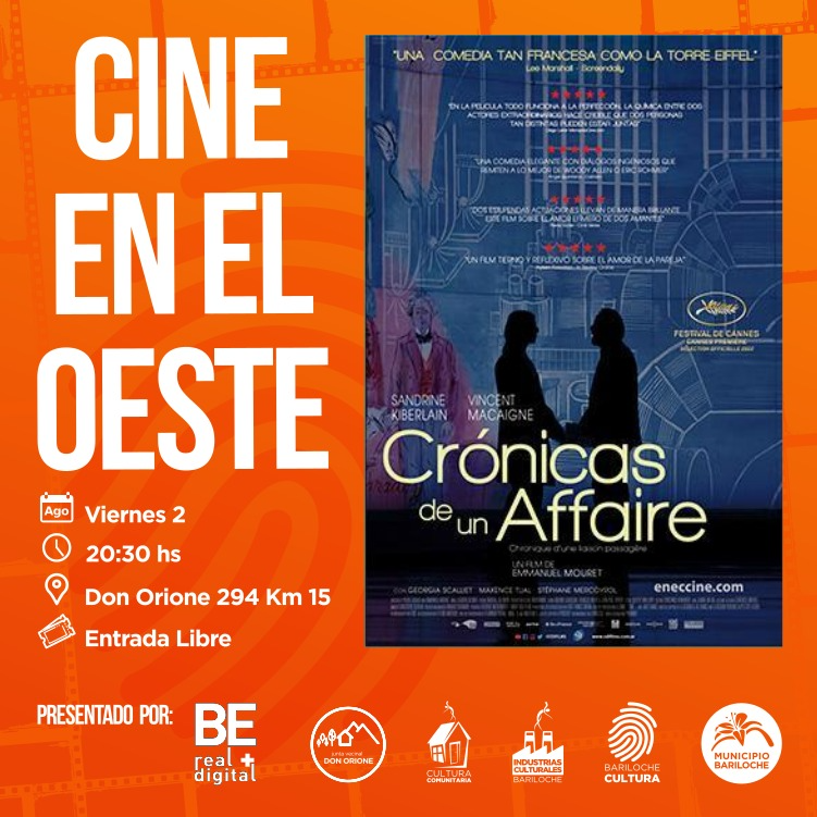 Nuevo ciclo de Cine en el Oeste de Bariloche