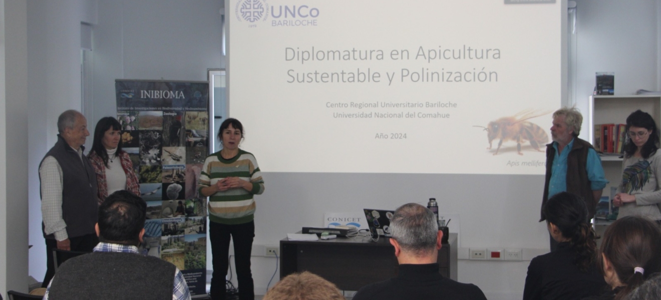 Diplomatura en Apicultura Sustentable y Polinización de la UNCo Bariloche