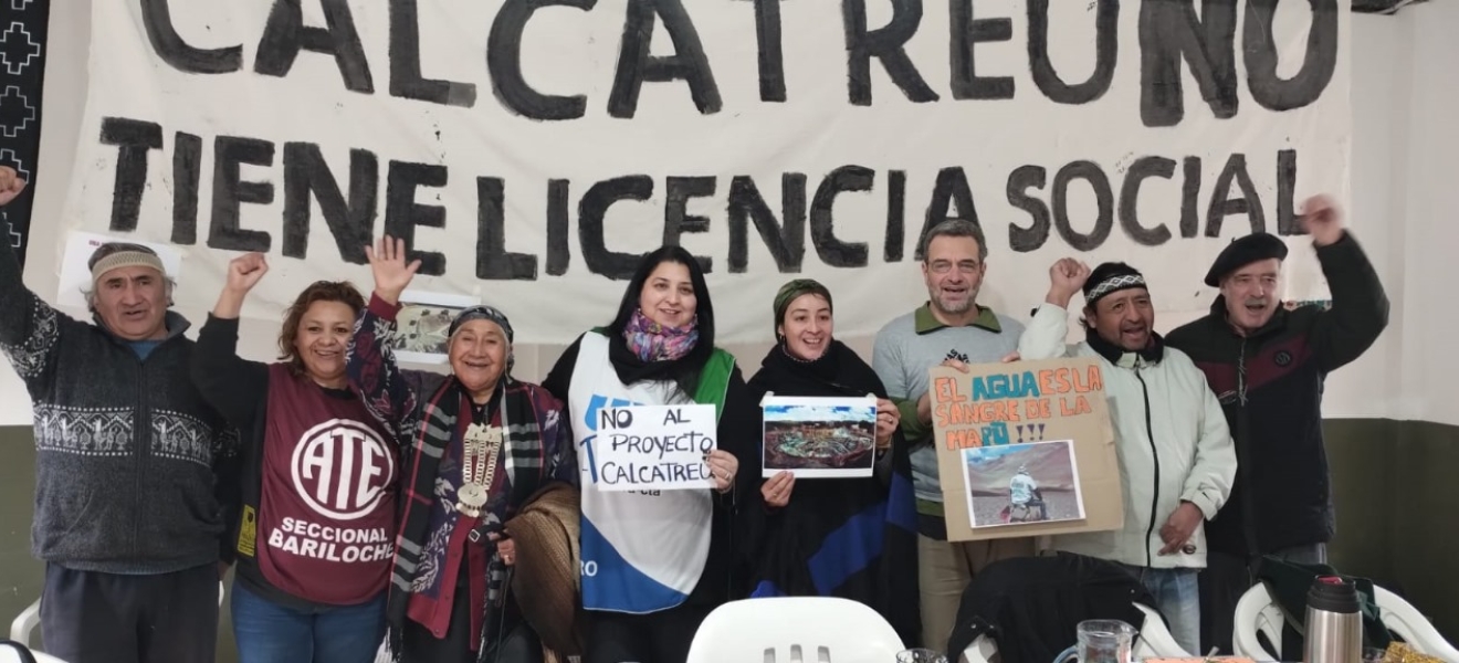 Río Negro: Rechazo al proyecto Calcatreu en defensa de la vida