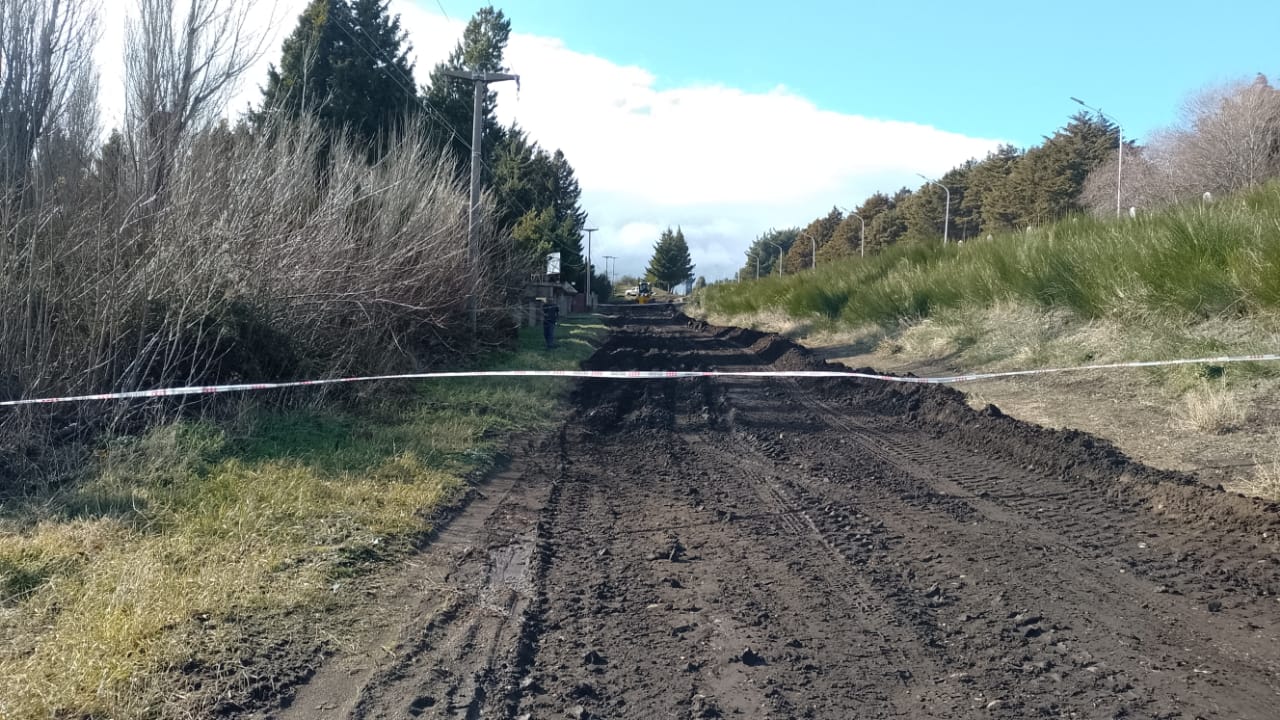 Bariloche: se encuentra cortado un tramo de calle en Villaverde