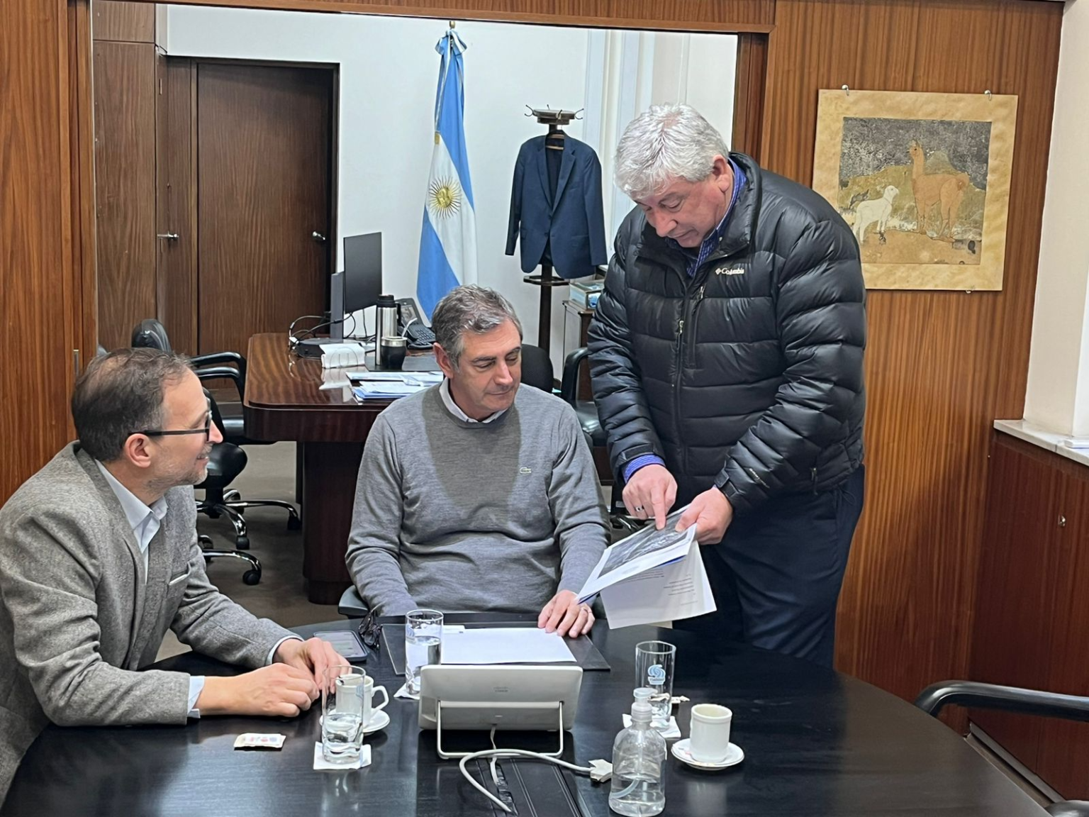 El intendente de Bariloche se reunió con el Administrador de Vialidad Nacional