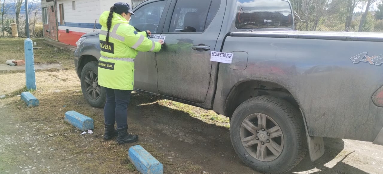 Bariloche: tres vehículos secuestrador por distintas irregularidades