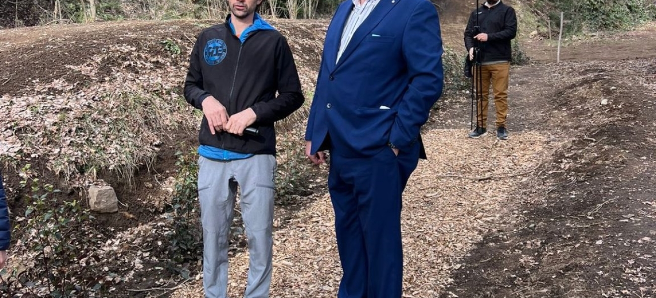 Inauguración del Parque Recreativo Cerro Lindo en Bariloche