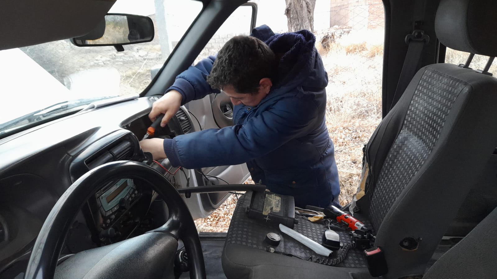 Policía de Río Negro realiza mantenimiento en telecomunicaciones